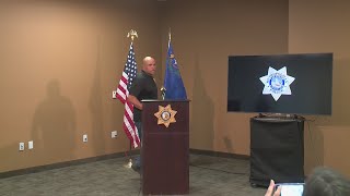 Metro Homicide Lt. Ray Spencer provides briefing on investigation after child found near Mountain Sp