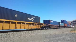 UP 7460 WB with a Nice crew part 2 of 2