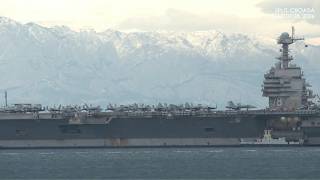Uss Gerald Ford, Returning From Iran War Deployment, Anchors In Croatia