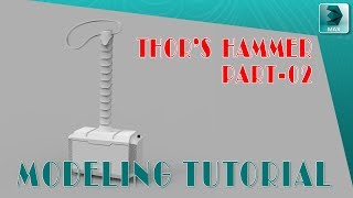 Thor's Hammer / Mjolnir  Modeling in 3DS MAX l PART-02