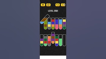 water sort puzzle - level 2561