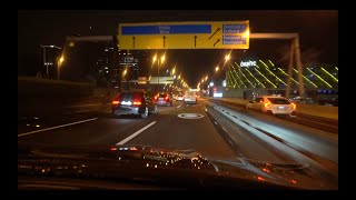 Driving in Austria 🇦🇹 through Wien (Vienna) from Rastplatz Kesselhof to Rastplatz Potzneusidl