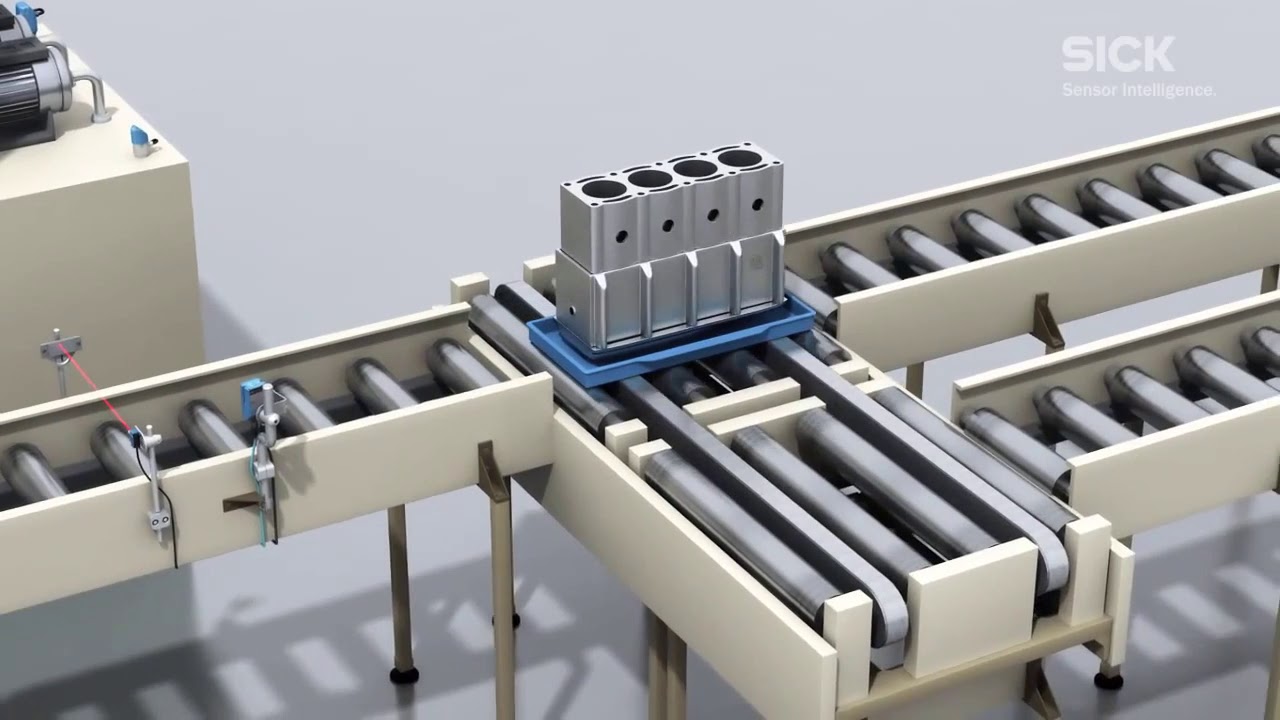 4Dpro Identification of engine blocks SICK AG 720p - YouTube