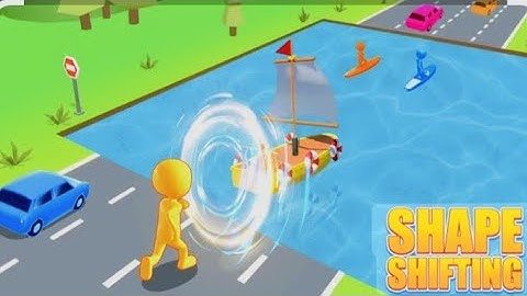 Shape shifting 3d games 🪂 shape shifting car racing #shapeshifting3d #carracing #games