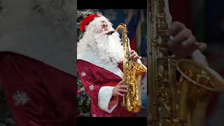 Дед Мороз играет Jingle Bells на саксофоне #shorts  #дедмороз #saxcover  #newyear  #новыйгод