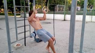 Front lever to impossible muscle up