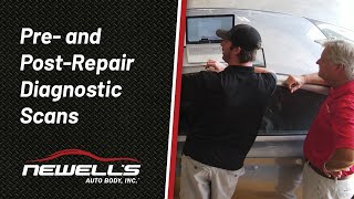 Pre- and Post-Repair ADAS Diagnostic Scans