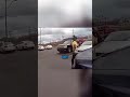 cowboy tries to run from police on horse