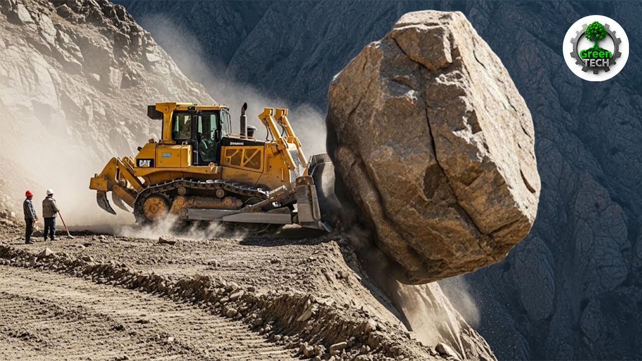Jaw-Dropping Bulldozer Operator Skills So Crazy You’d Think They’re Fake! #9