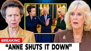 Princess Anne SHUTS DOWN Camilla's Charity Foundation! SHOCKING Financial Records LEAKED Today!