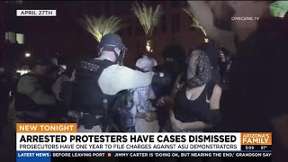 Pro-Palestine protesters arrested at ASU have cases dismissed