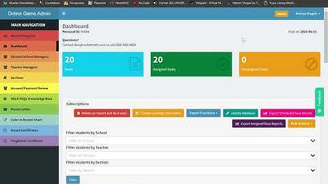 How to set up Rocket Math
