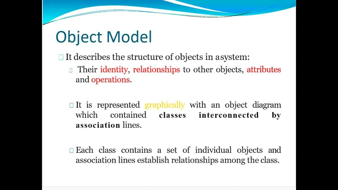 Object Modeling Techniques P 1 YouTube