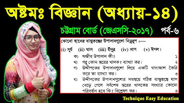 45. Class 8 Science Chapter 14 (Part-6) ll JSC Biggan ll Eight Biggan ll পরিবেশ এবং বাস্তুতন্ত্র