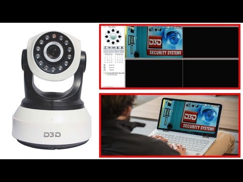 How to configure D3D smart wireless IP camera directly through Computer or laptop.