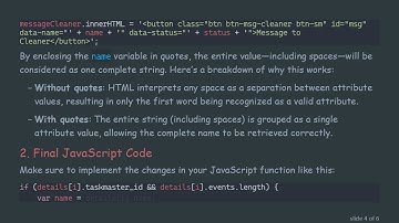 How to Prevent Automatic Removal of Words After a Space in JavaScript Variables
