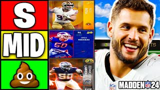 Ranking THE BEST DEFENSIVE ENDS In Madden 24 Ultimate Team