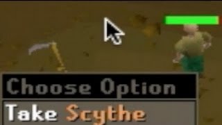 Finding A Scythe On Runescape -Read Description