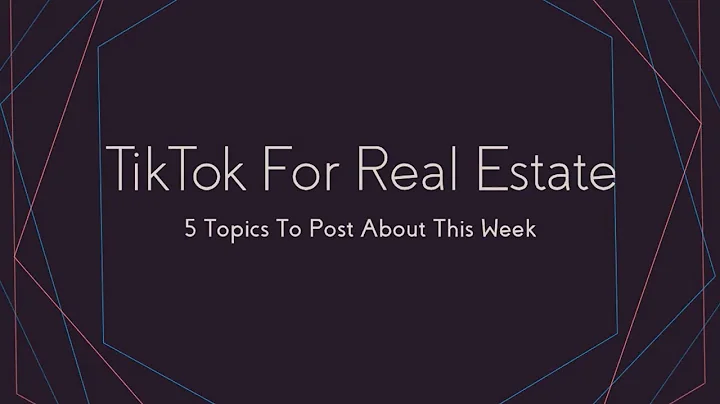 5 TikTok Ideas For Realtors