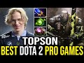 Topson [Earth Spirit] Mid Super Game | Dota 2 Pro Gameplay