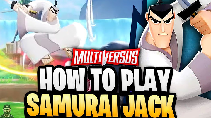 MultiVersus - How To Play SAMURAI JACK (Tips, Strategies, Perks, & Combos)