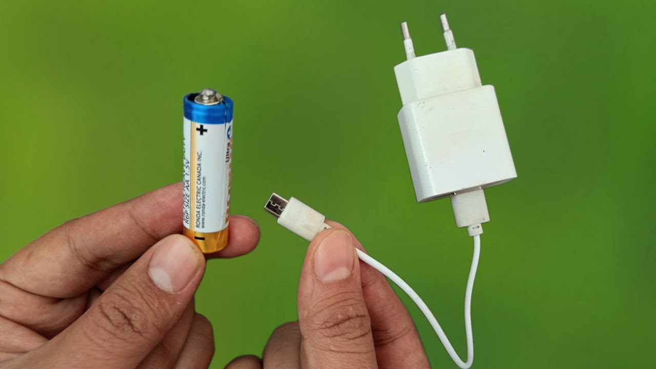 How to Charge Any Battery in Seconds – Never Buy AA Batteries Again!
