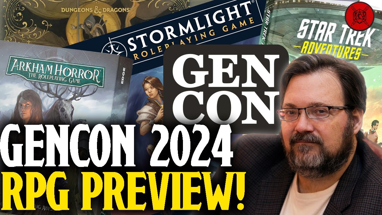 GenCon 2024 RPG PREVIEW! The 5 TTRPG's That Could Steal The Show!