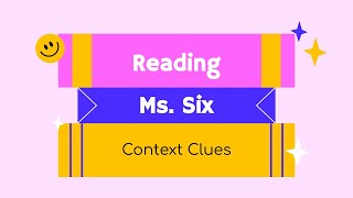 Context Clues - Reading - 1st Grade