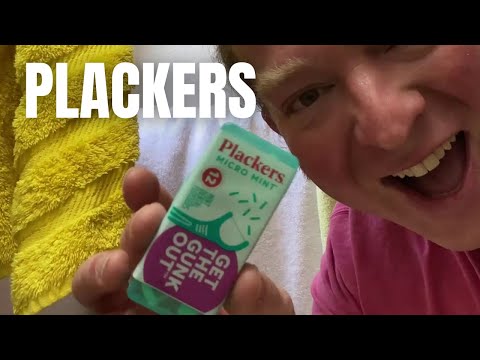 Plackers Micro Mint Dental Floss Picks with Travel Case