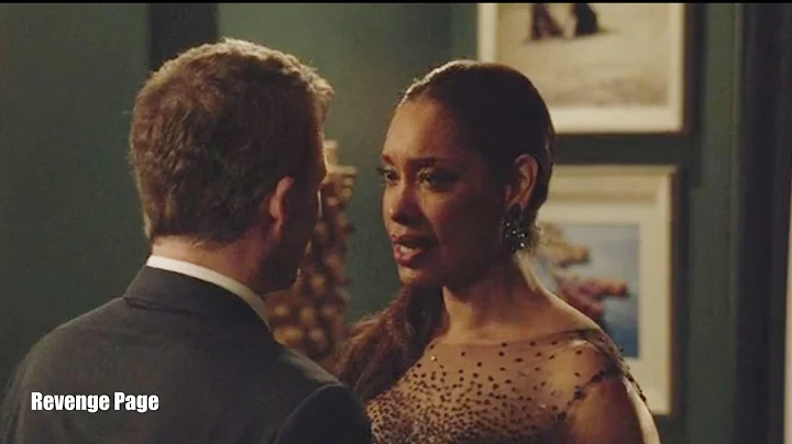 Revenge 4x16  Natalie Tries to Set Up David Victor...
