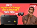 How To Replace/Change Ink Cartridge On Canon Pixma | Canon Printer Not Printing