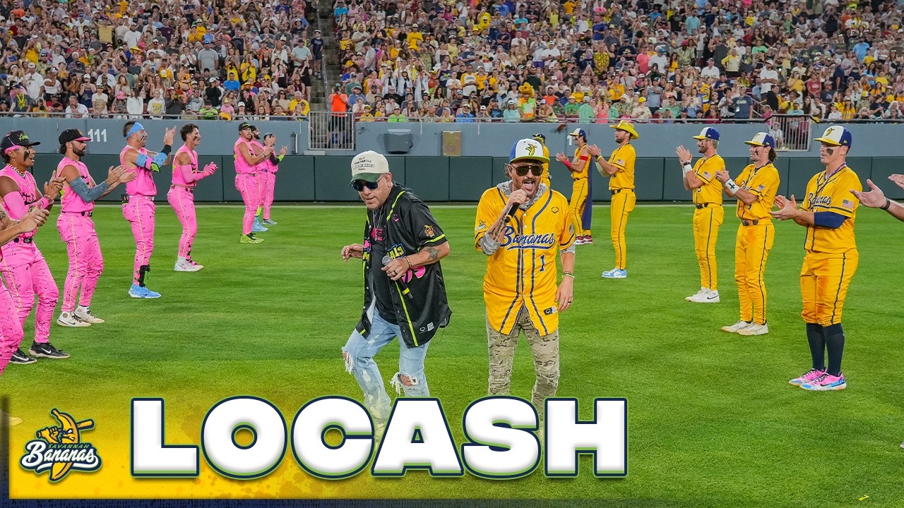 LOCASH Preforms NFL Stadium HALFTIME Show | The Savannah Bananas