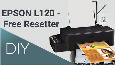 Epson L120 | Free Resetter #diy #epson #Epsonprinter#resetter #L120