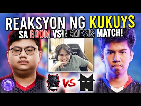 "Reaksyon ng KUKUYS sa BOOM vs NEMESIS Match!" - TI SEA CLOSED QUALS DOTA 2