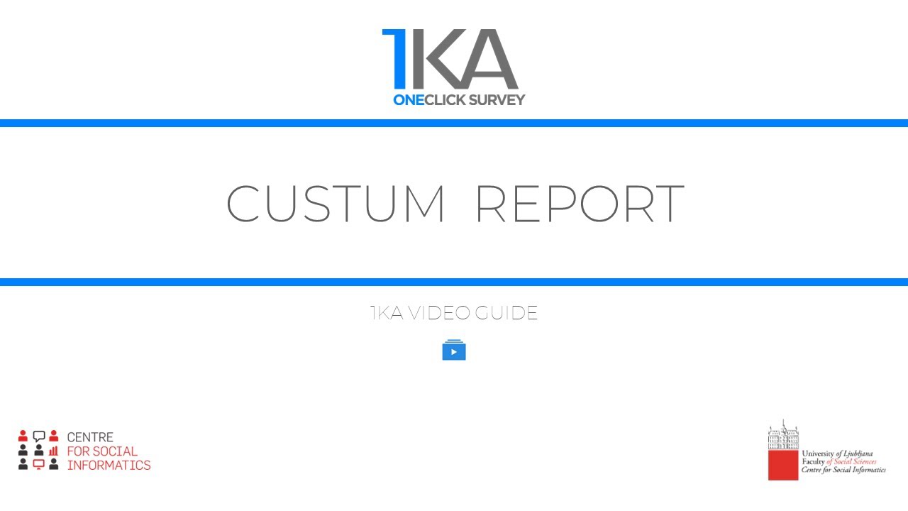 Custom Report - YouTube