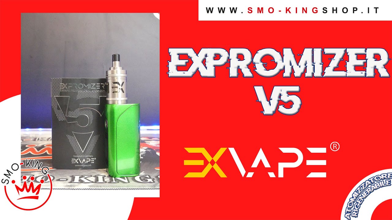 EXPROMIZER V5 by EXVAPE Recensione Atomizzatore Rigenerebile