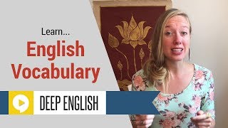 English Vocabulary - Hidden Meanings - Part 2