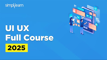 UI UX Full Course 2025 | UI UX Design Tutorial | UI UX Design Course | UI UX Design | Simplilearn