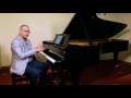 Piano lesson on wrist movement part 1
