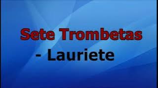 Sete Trombetas - Lauriete - Playback (LEGENDADO)