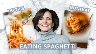 How to Eat Spaghetti etiquette?