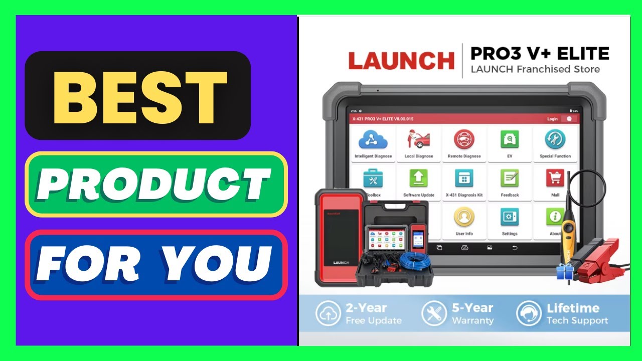 LAUNCH X431 PRO3 V+ ELITE 2024 New Car Diagnostic Tool