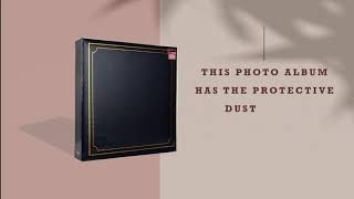 Self Adhesive Photo Album Ring Binder 20 Sheets Blue AL-2349 screenshot 2