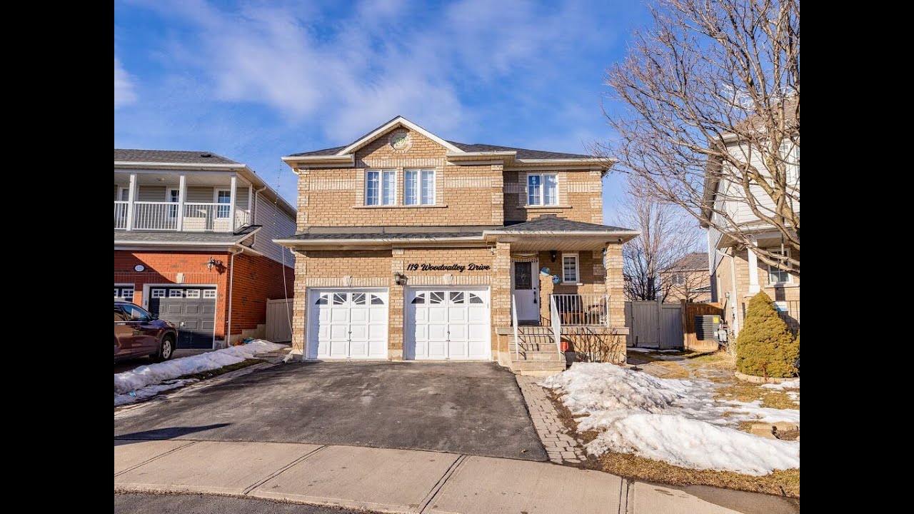 For Sale 119 Woodvalley Drive, Brampton, ON L7A 2E1 YouTube