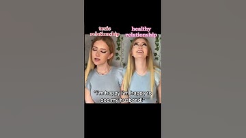 Thumbnail of POV : toxic vs healthy relationship when seeing there partner #acting #shortsvideo  #relationship