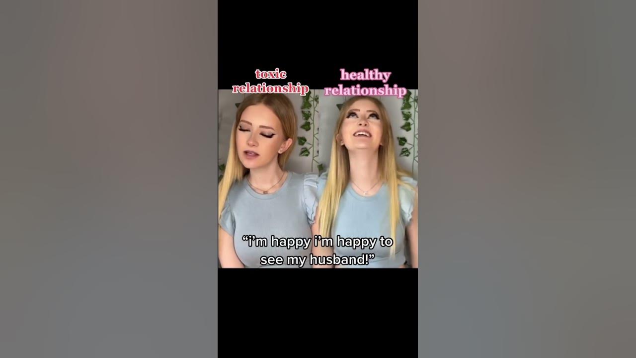 POV : toxic vs healthy relationship when seeing there partner #acting #shortsvideo  #relationship