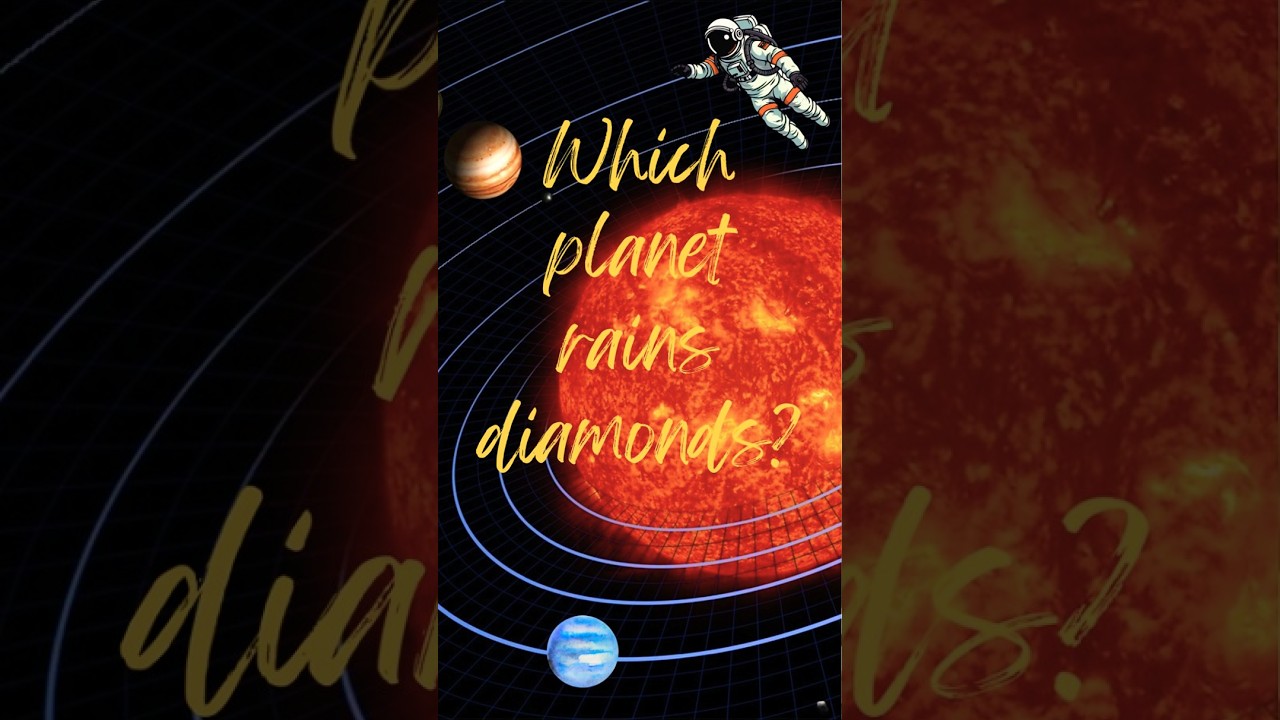 "Planets Where It Rains Diamonds 💎🌌" 