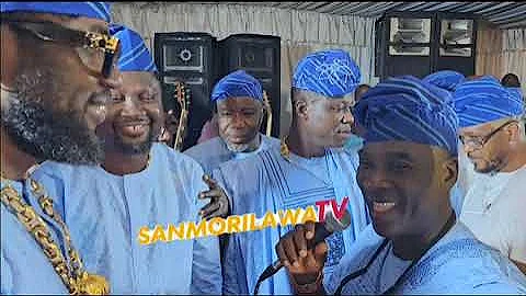 UNDISPUTED KING ON STAGE FOR LAGOS BIG MEN #sanmoritv #sanmorilawatv san