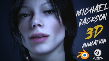 Michael Jackson 3D Animation - Unreal Engine 5 - Rishpixels