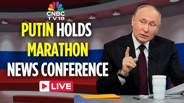 Putin Press Conference LIVE: Ukraine In Focus as Russian President Holds End of Year Presser | N18G